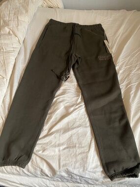 Fear of God off black sweatpants